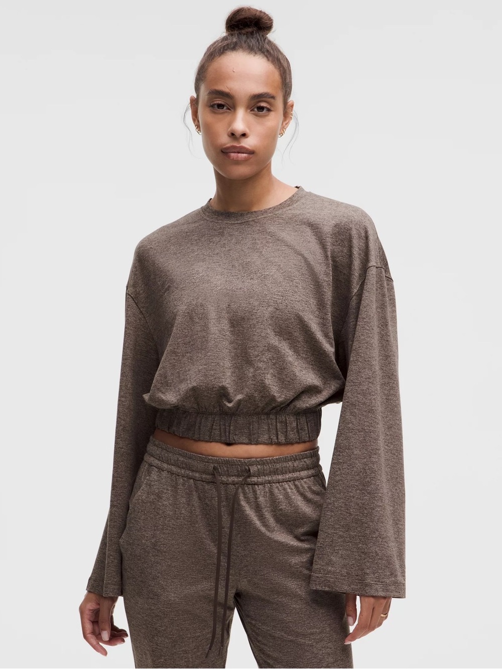lululemon athletica Soft Jersey Relaxed Crewneck Pullover L